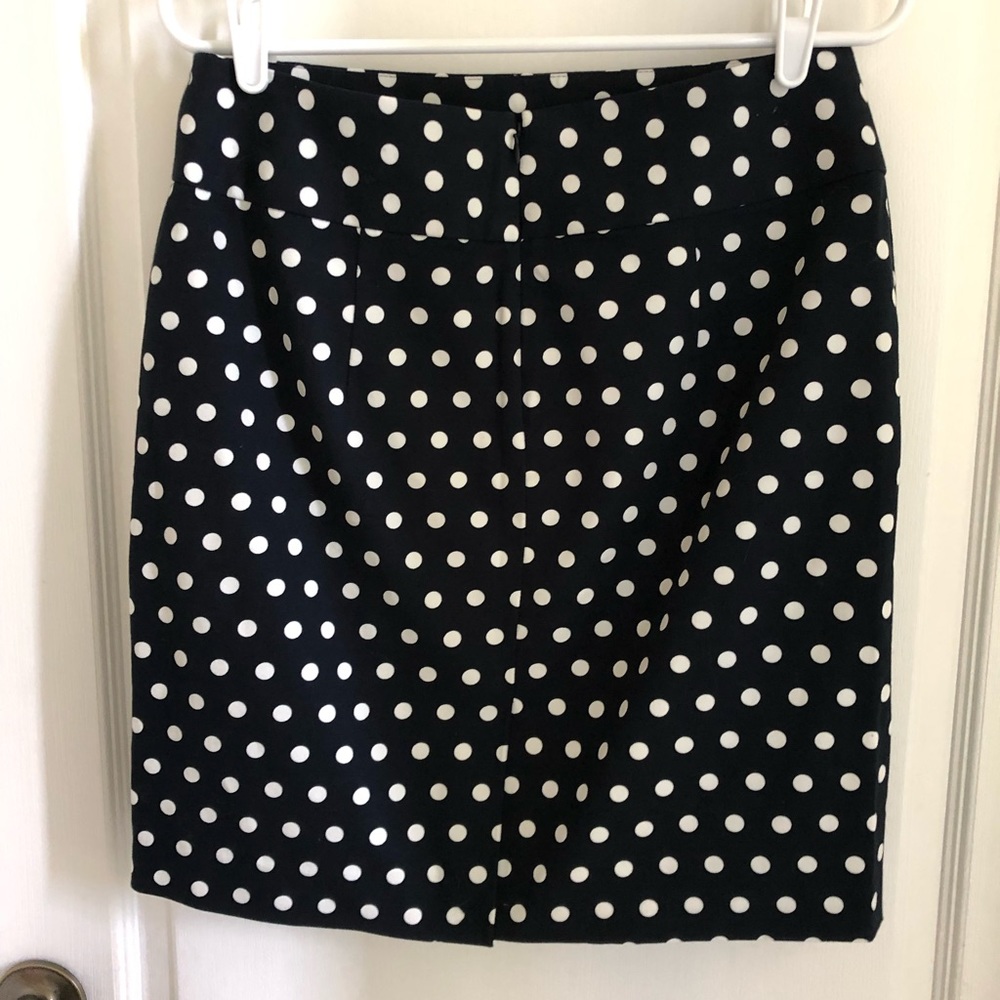 NWOT Banana Republic Polka Dot Skirt